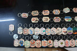 TLDIY-004c/Wooden and painted Key Chains