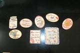 TLDIY-004c/Wooden and painted Key Chains