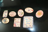 TLDIY-004c/Wooden and painted Key Chains