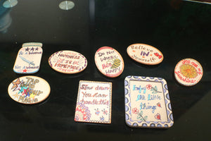 TLDIY-004c/Wooden and painted Key Chains