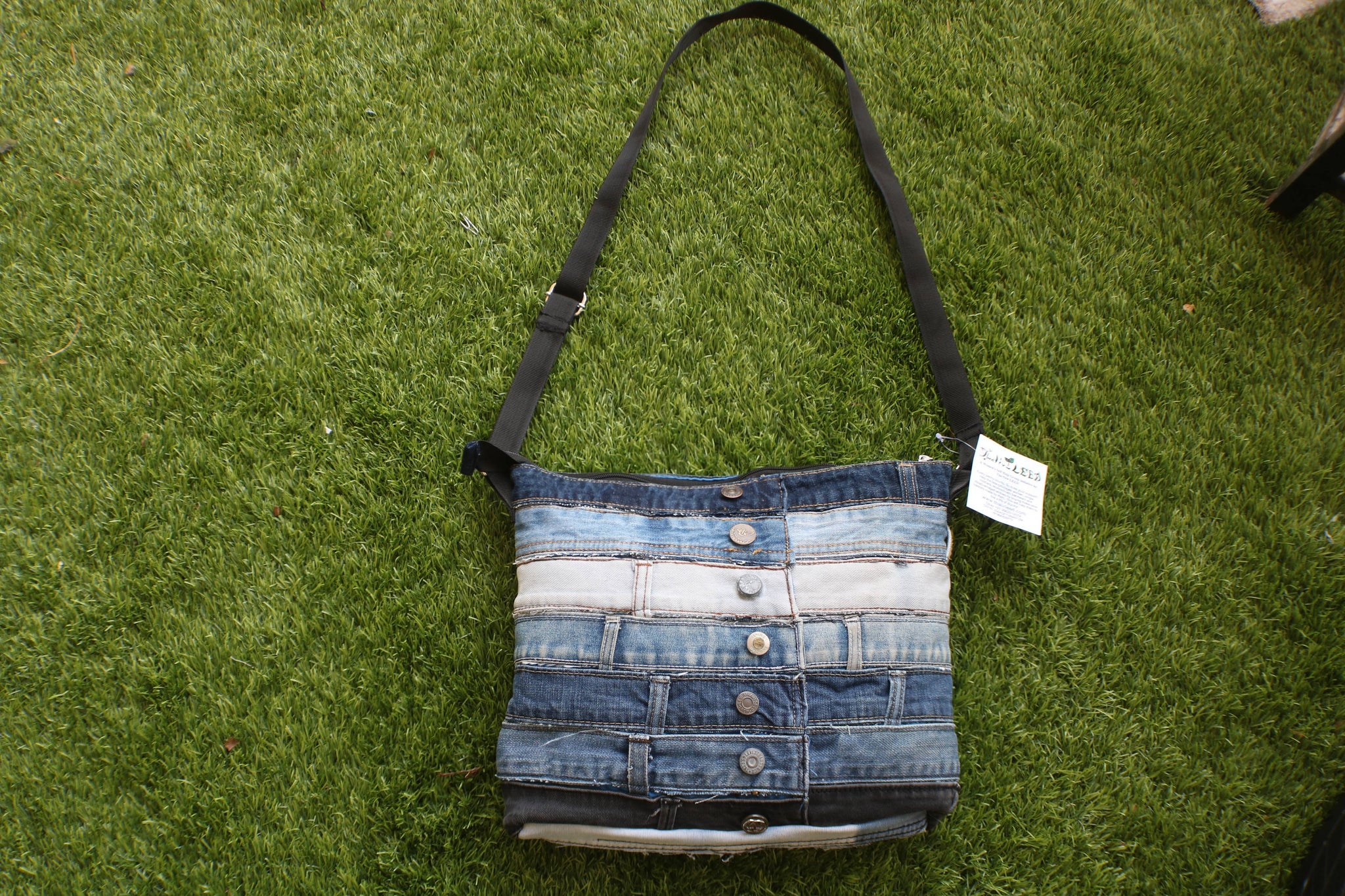 TLCB-0014/Denim Applique Tote bags