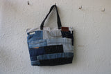 TLCB-0014/Denim Applique Tote bags