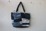 TLCB-0014/Denim Applique Tote bags