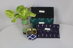 TLCB-0066/Clutch bag/Ikkat/Mix design Purse