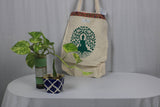TLCBK-0080/Trendy market bag featuring a serene Buddha design