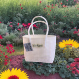 TLBAS-0036/Transparent Basket in WhitePearl