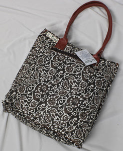 TLCB-0027/Cloth-leather like Tote bag