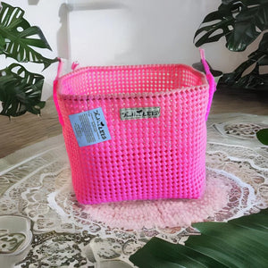TLBAS-0014/Handmade Modular square baskets with optional cover for Multipurpose Activities