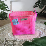 TLBAS-0014/Handmade Modular square baskets with optional cover for Multipurpose Activities
