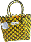 TLBAS-0010/Elegantly Crafted Vangi cross-knot design basket