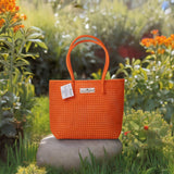 TLBAS-004/Handcrafted Elegant single colour basket with optional lining