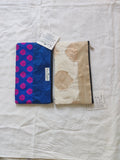 TLCB-0043a/Gift Pouches Made of Silk & Cotton-2 layers
