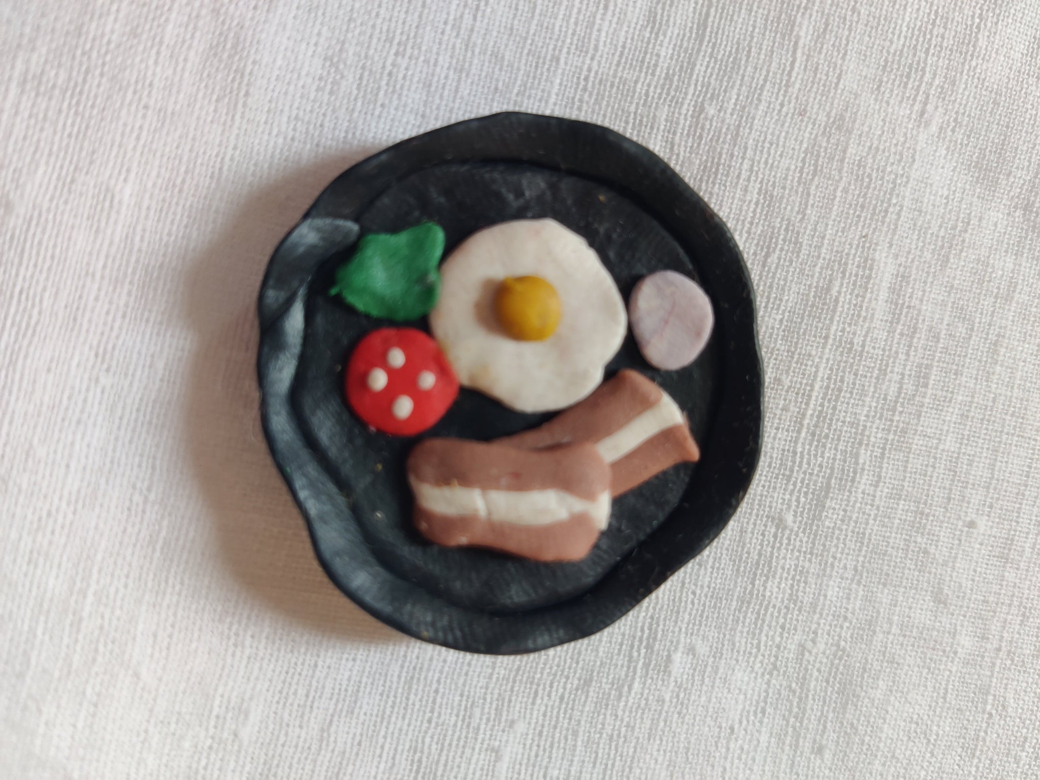 TLFM-015b-Clay Food Making l Fridge Magnet
