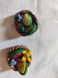TLFM-004a-Fridge Magnets I Veg/fruit Baskets