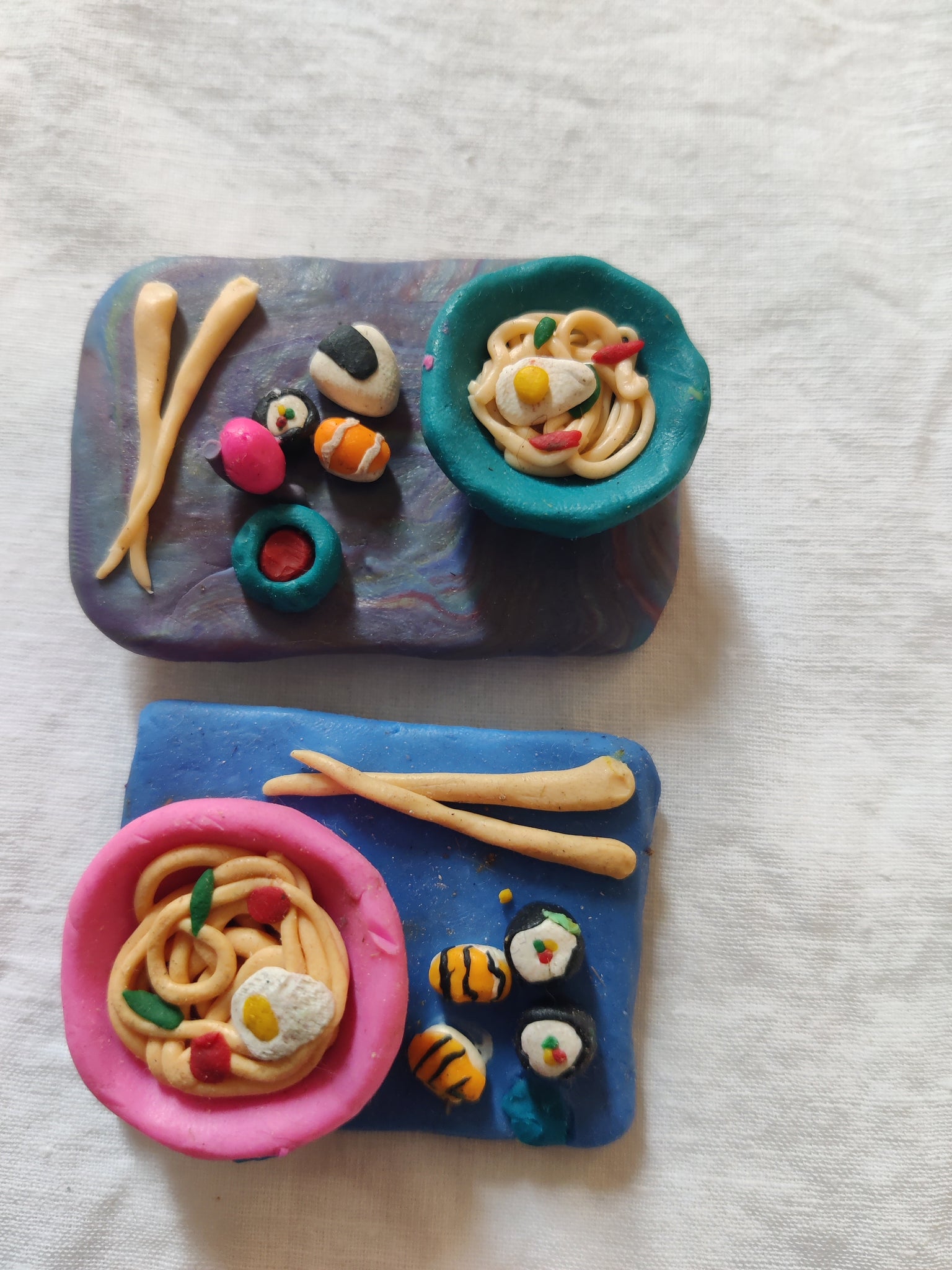 TLFM-015a-Clay Food Making l Fridge Magnet