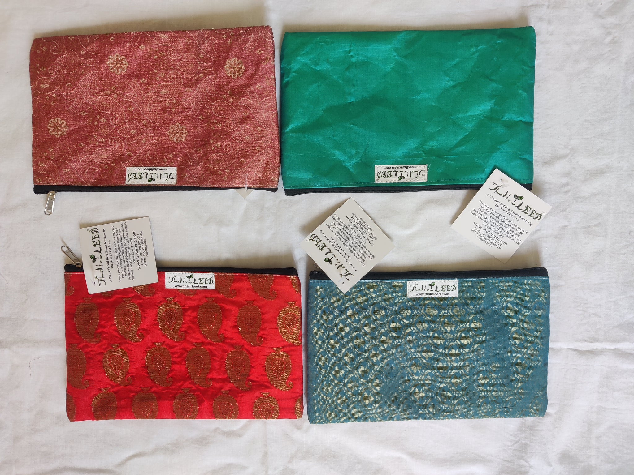 TLCB-0043b/Return Gift Pouches in silk