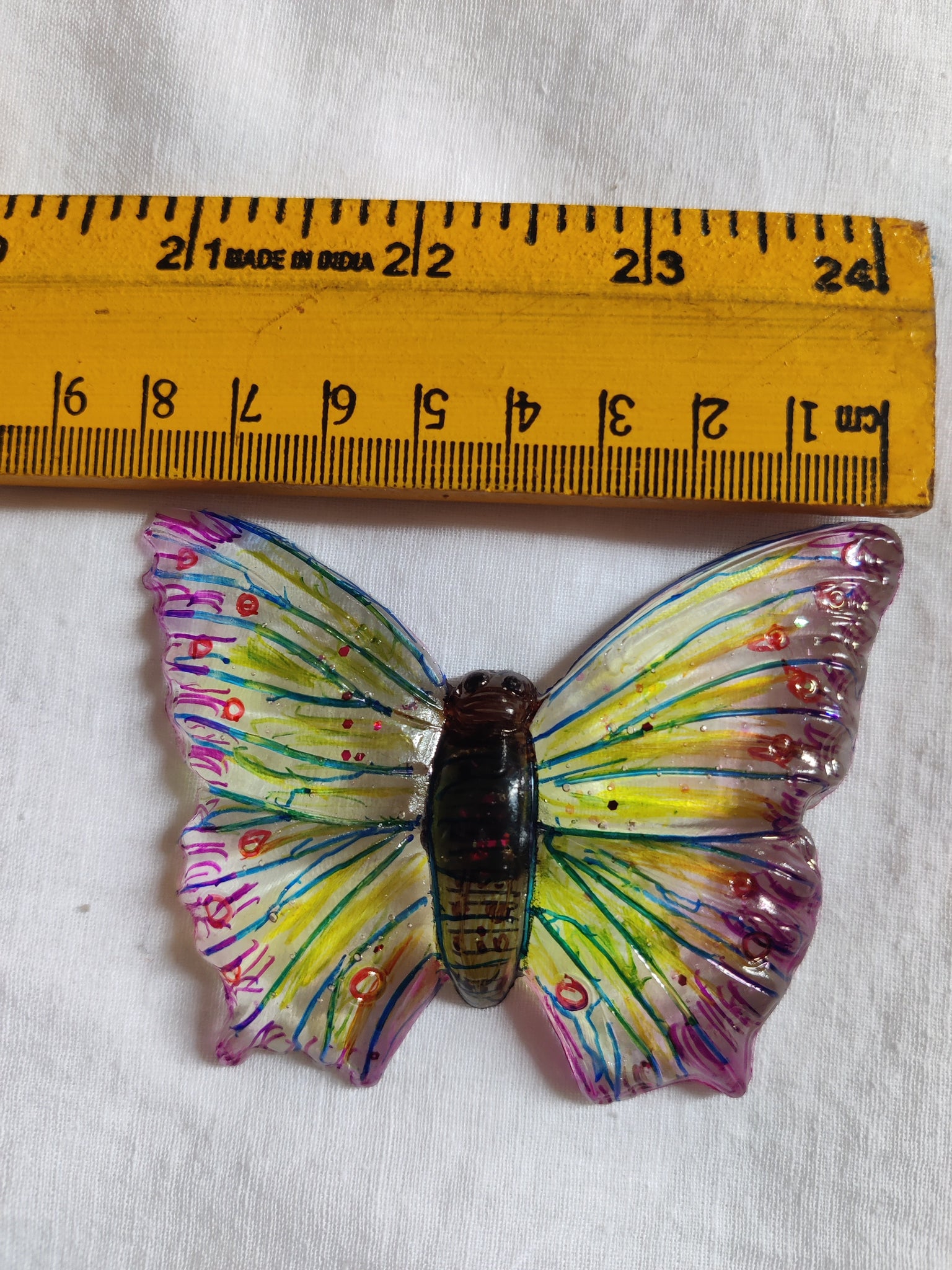 TLFM-016-Resin butterfly I Fridge Magnet