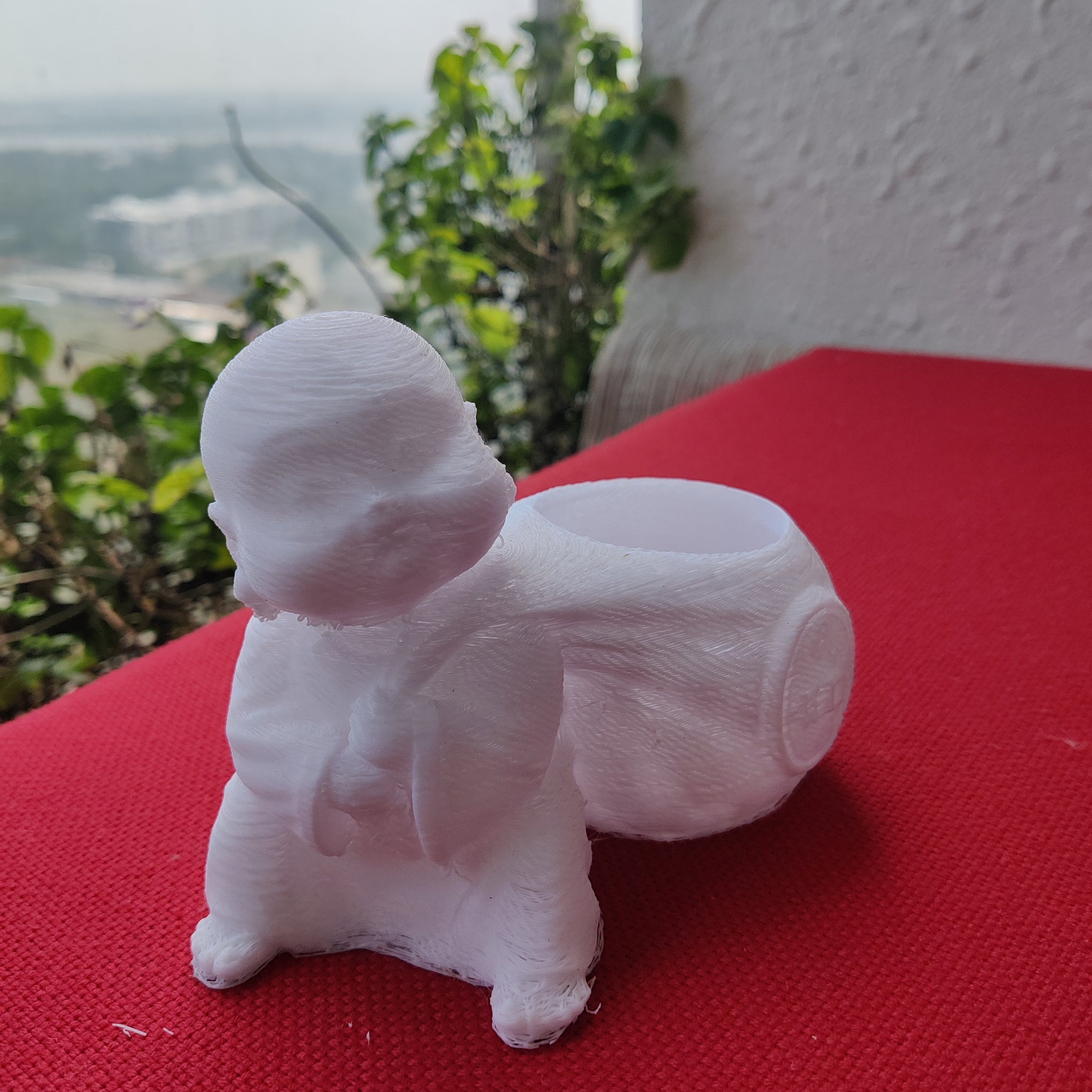 TL3D-008/Buddha baby planter, Decor