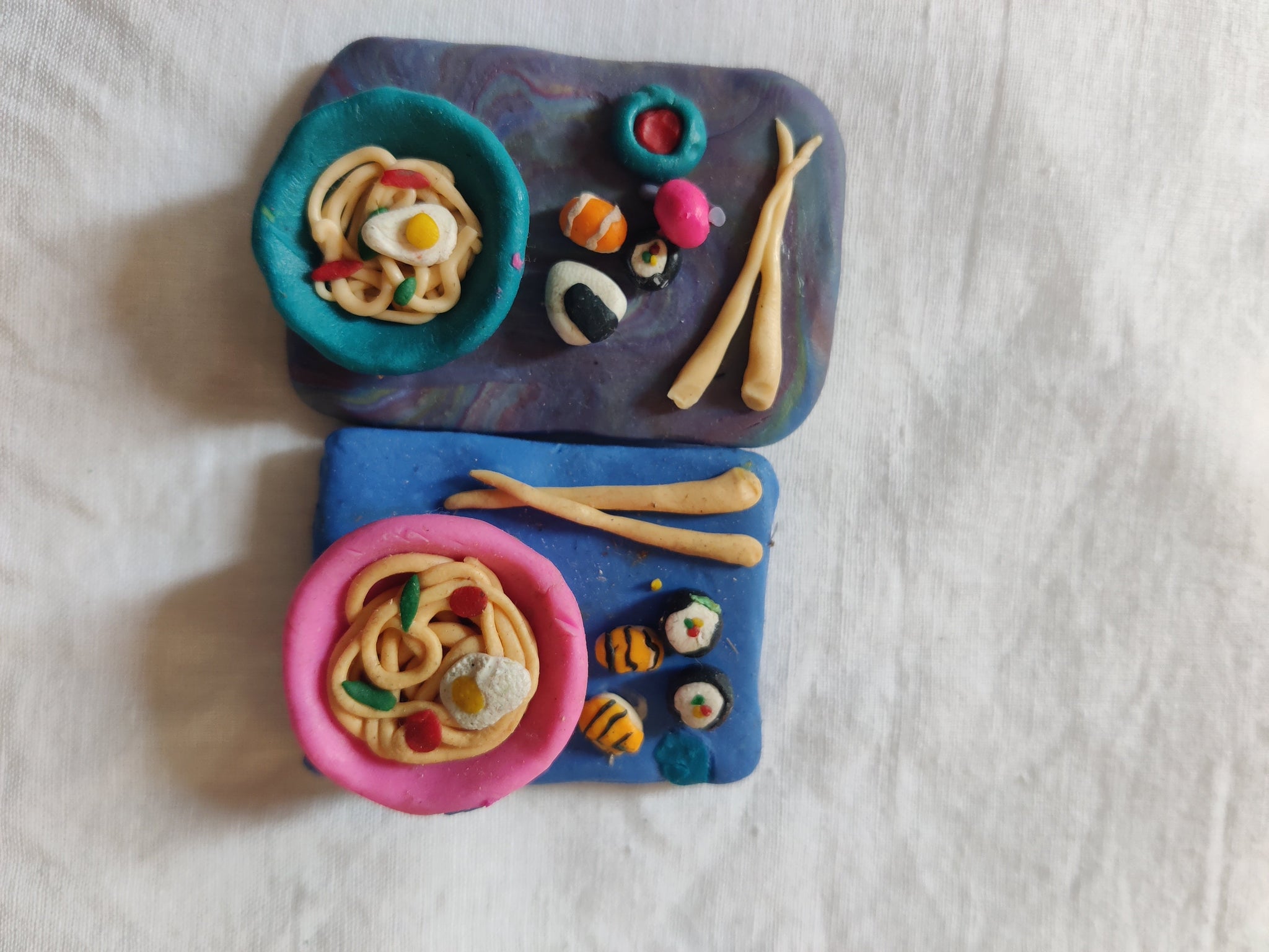 TLFM-015a-Clay Food Making l Fridge Magnet