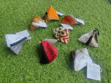 TLCB-003a/Mini Pouches in Batik printed