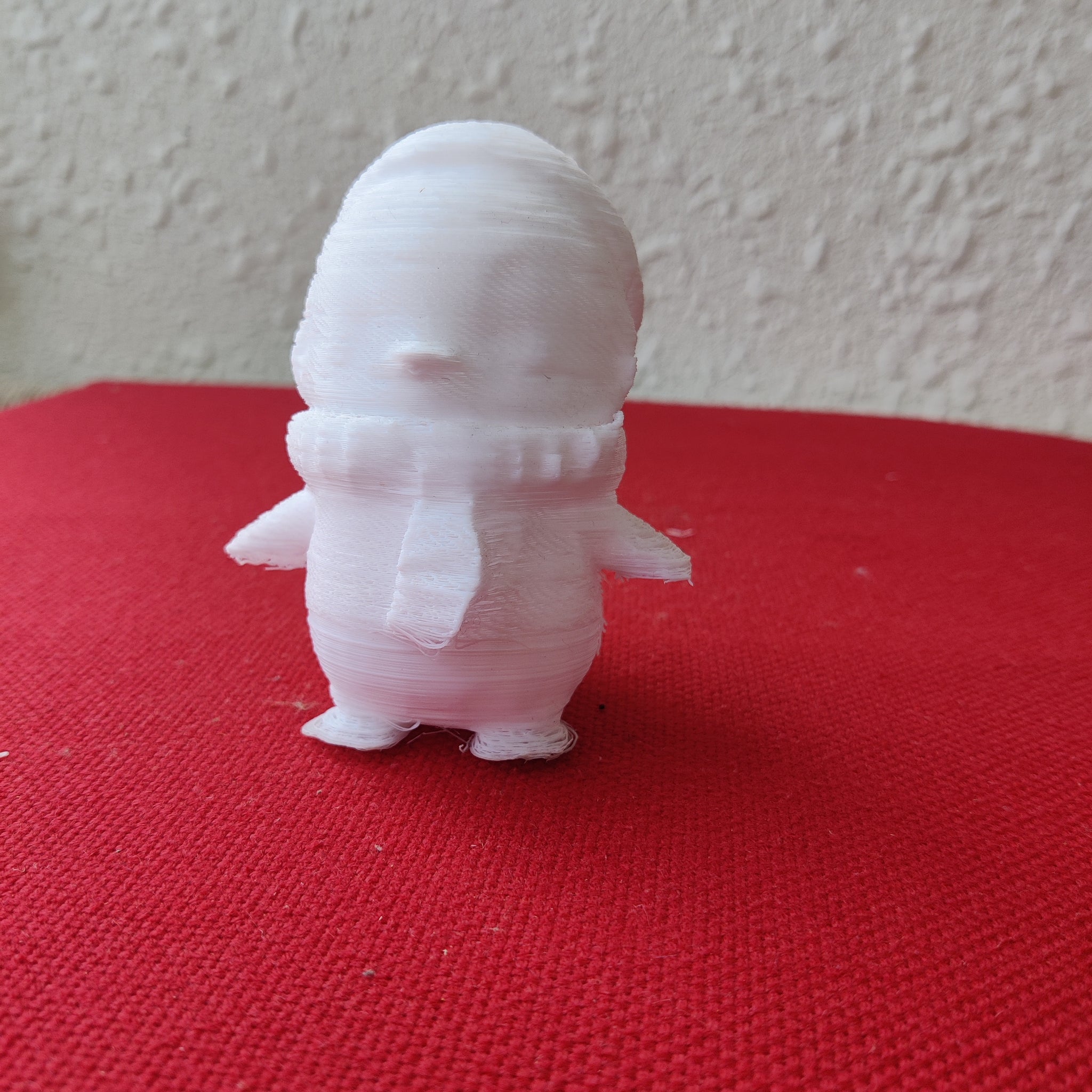 TL3D-0012/Penguin santa with scarf, Decor