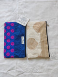 TLCB-0043a/Gift Pouches Made of Silk & Cotton-2 layers