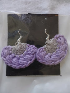 TLCER-004/ Half Moon earring
