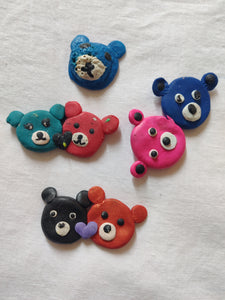 TLFM-0012-Bear Fridge Magnet