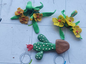 TLFM-001-Fridge Magnets-Plants