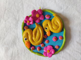 TLFM-014-Ducks in pond Fridge Magnet