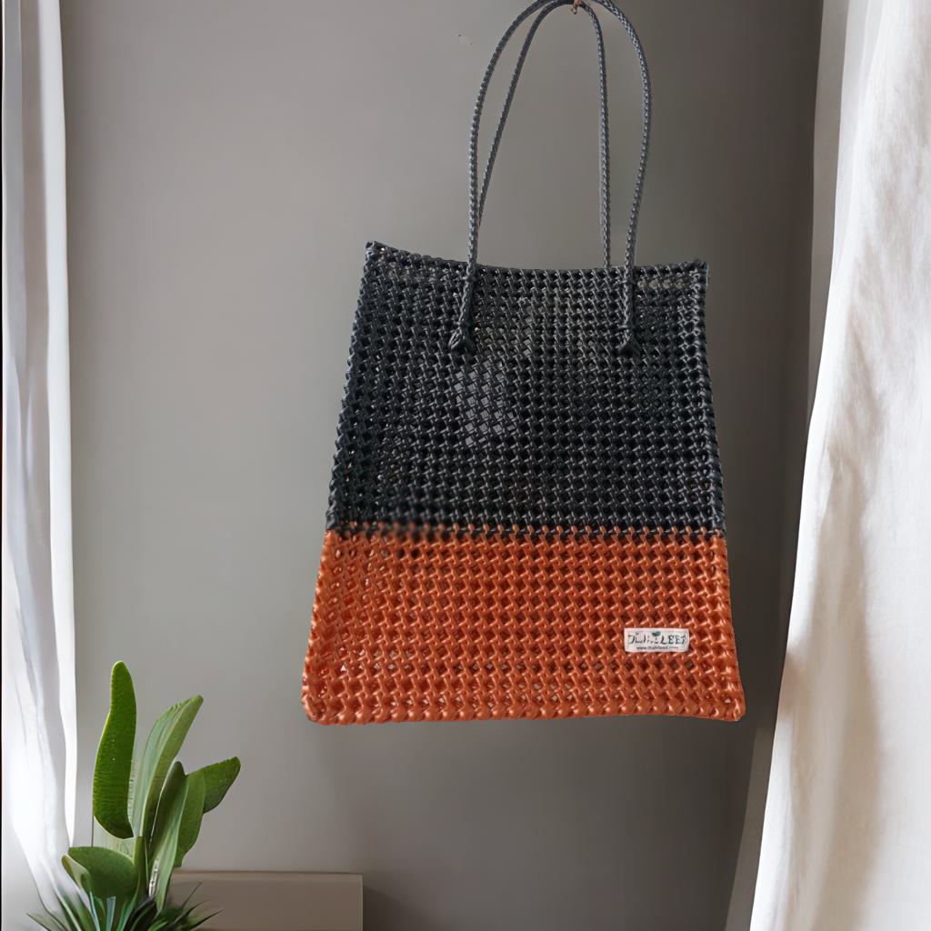 TLBAS-0092/Shoulder bag I Classic Bi-Colour Tote bag