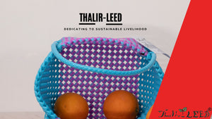 TLBAS-002/Handbag with boat shape - Thalir Leed®
