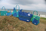 TLBAS-0023/Malligai-Straight line dual Colours Basket