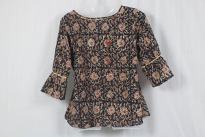 TLFAB-0011/Ayesha Style/Short Kurti with lace-M