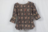 TLFAB-0011/Ayesha Style/Short Kurti with lace-M