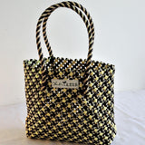 TLBAS-0010/Vangi Cross-Knot Big Check/V Design/S/M-w/without lining - Thalir Leed®