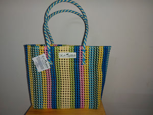 TLBAS-0044/Multi-Coloured Traditional Basket - Thalir Leed®