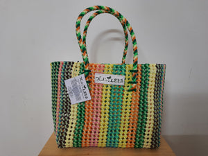 TLBAS-0044/Multi-Coloured Traditional Basket - Thalir Leed®