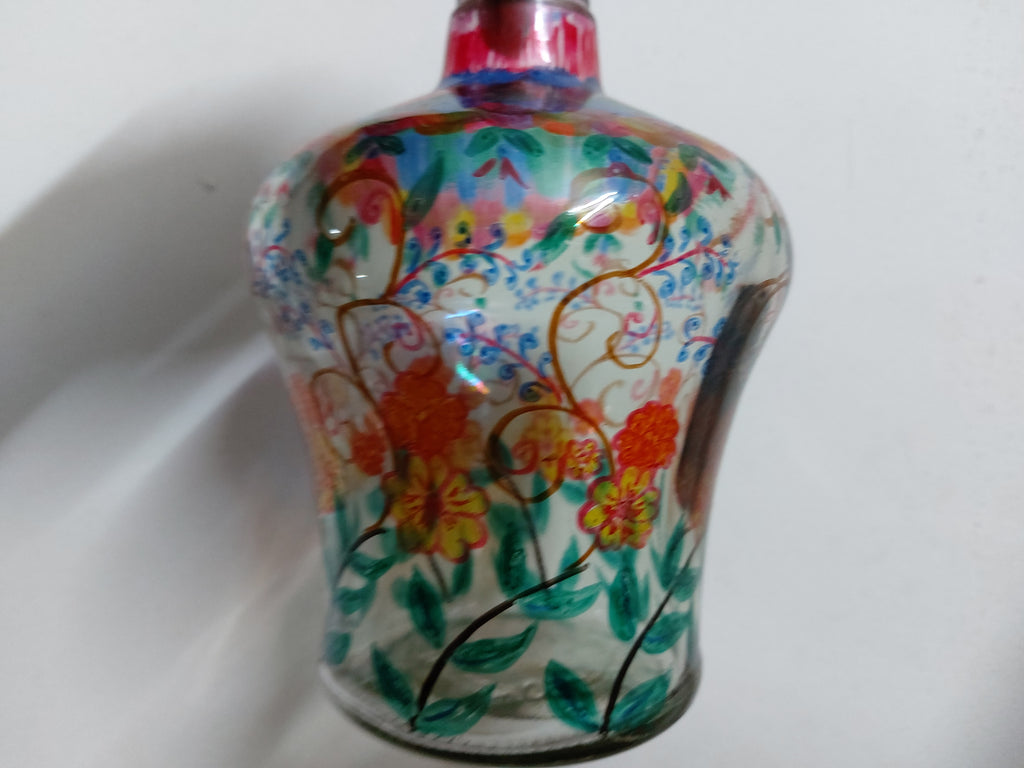 TLELI- Glass bottle painting for gift-DIY - Thalir Leed®