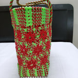 TLBAS-0016/Flower-knot Design Basket - Thalir Leed®