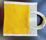 TLCB-006/Traditional Velcro Jute bag - Thalir Leed®