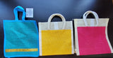 TLCB-006/Traditional Velcro Jute bag - Thalir Leed®