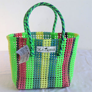 TLBAS-0044/Multi-Coloured Traditional Basket - Thalir Leed®