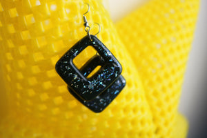 TLRJ-009/ square & triangle earrings - Thalir Leed®