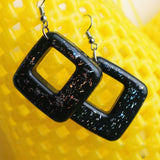 TLRJ-009/ square & triangle earrings - Thalir Leed®