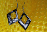 TLRJ-009/ square & triangle earrings - Thalir Leed®