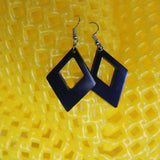 TLRJ-009/ square & triangle earrings - Thalir Leed®