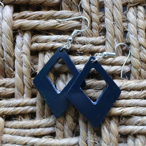 TLRJ-009/ square & triangle earrings - Thalir Leed®