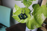 TLRJ-009/ square & triangle earrings - Thalir Leed®