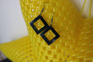 TLRJ-009/ square & triangle earrings - Thalir Leed®